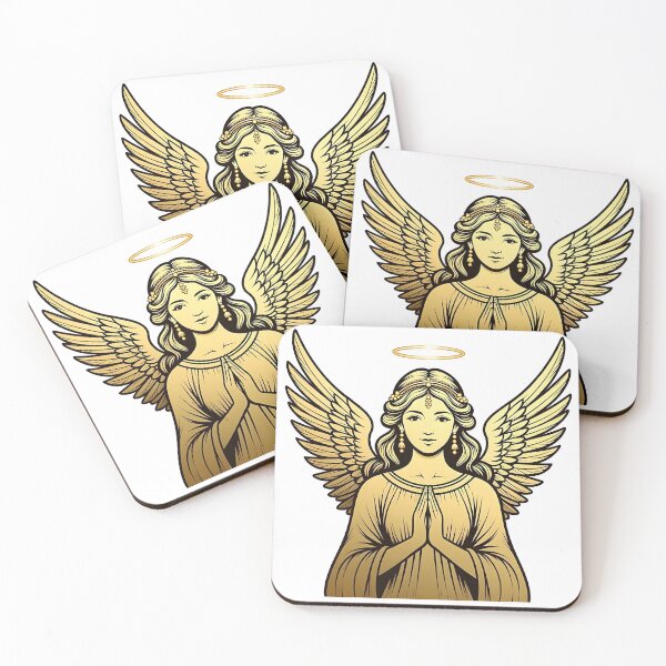 Item preview, Golden Christmas Angel designed and sold by SunDrift.