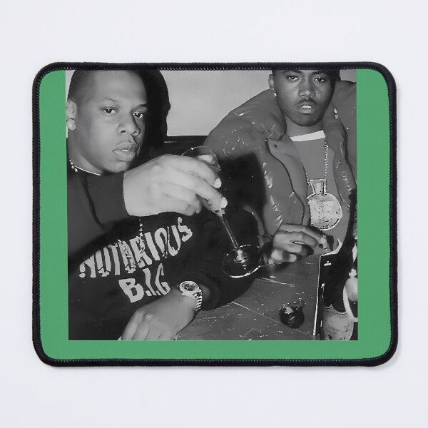 Item preview, JAY-Z-AND-NAS-HIP-HOP-RAP-LEGENDS designed and sold by JasonKhan6.