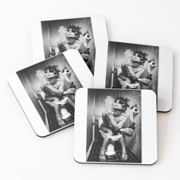 Item preview, Retro Glam Chaos – Smoking, Drinking, and Chilling designed and sold by TrendDropsMerch.