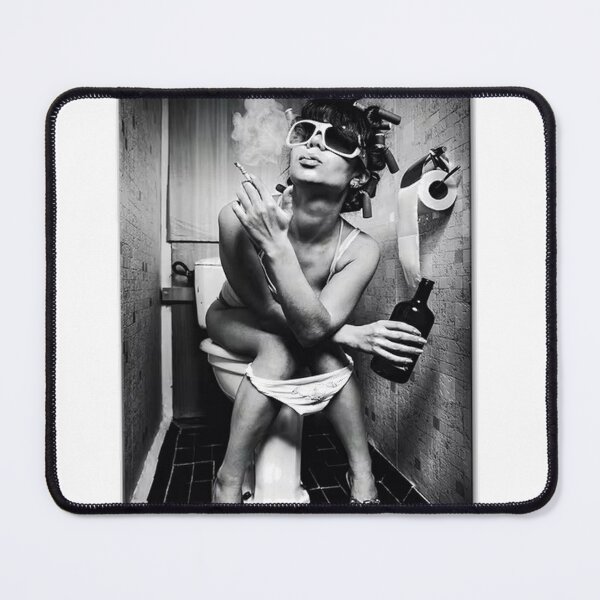 Item preview, Retro Glam Chaos – Smoking, Drinking, and Chilling designed and sold by TrendDropsMerch.