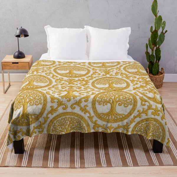 Item preview, Golden Tree of Life Ornamental Pattern designed and sold by SassyArtistry.