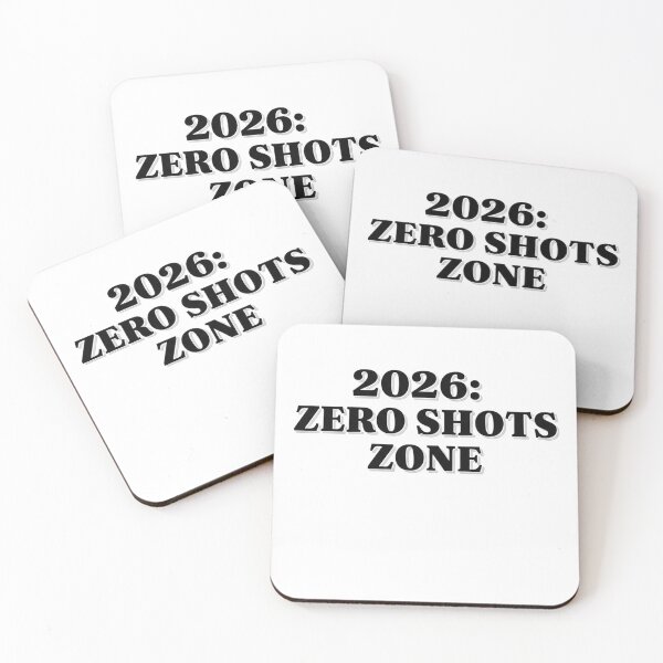 Item preview, 2026: Zero Shots Zone – Funny Anti-Vaxxer designed and sold by PunchText designs.