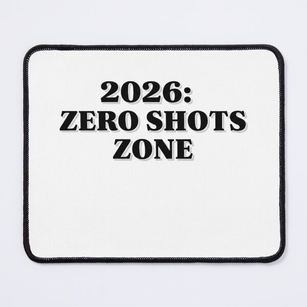 Item preview, 2026: Zero Shots Zone – Funny Anti-Vaxxer designed and sold by PunchText designs.