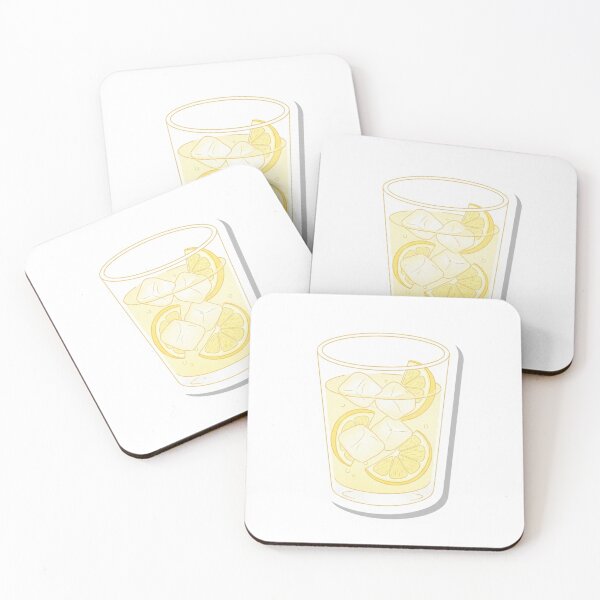 Item preview, Refreshing Lemon Drink – Cute Minimalist Illustration designed and sold by zenaikido.