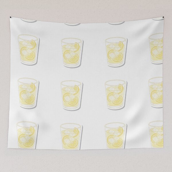 Item preview, Refreshing Lemon Drink – Cute Minimalist Illustration designed and sold by zenaikido.