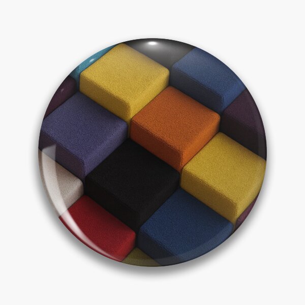 Item preview, 3D Color Block Pattern – Colorful geometric design designed and sold by MrsMimpi.