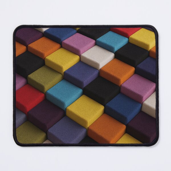 Item preview, 3D Color Block Pattern – Colorful geometric design designed and sold by MrsMimpi.
