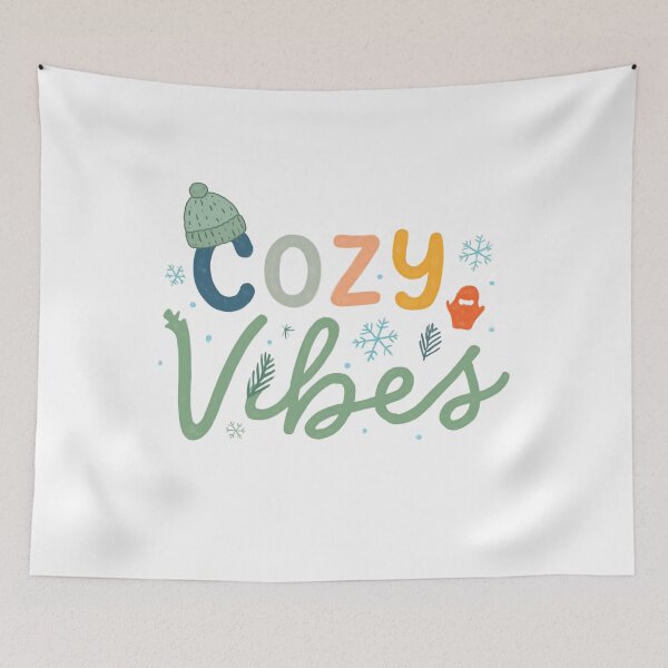 Item preview, Cozy Vibes – Playful & Minimalist Winter Design designed and sold by SparkLuxe.