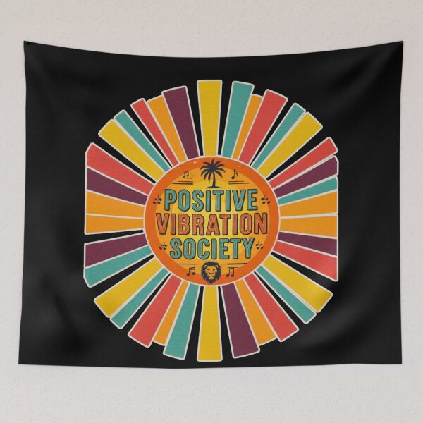 Item preview, Positive Vibration Society | Retro Reggae Sun designed and sold by FitEnvy.