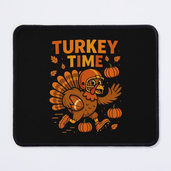Item preview, Turkey Time Autumn Harvest Thanksgiving Seasonal  designed and sold by barrycantre11.