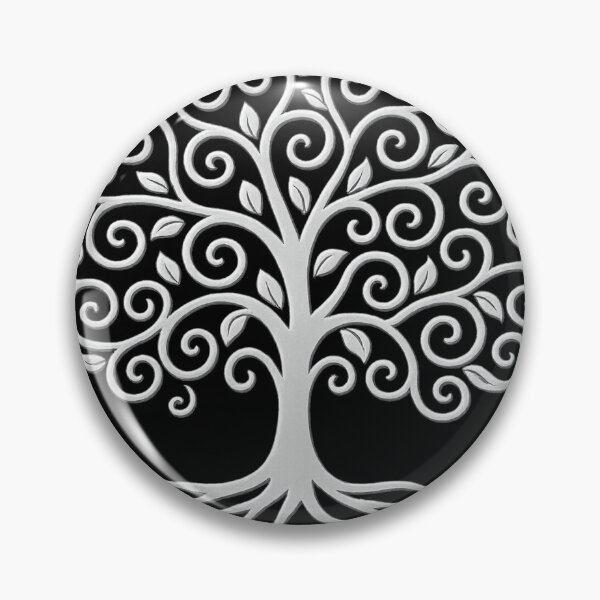 Item preview, Silver Tree of Life Silhouette designed and sold by SassyArtistry.
