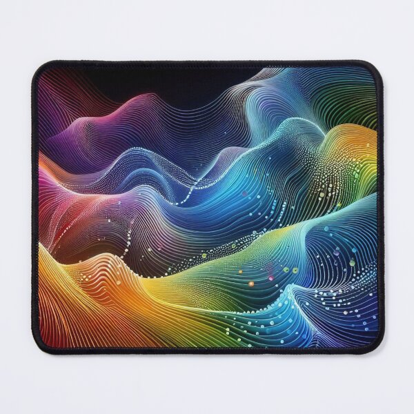 Item preview, Rainbow colors made of lines and dots designed and sold by LP-ART by Lutz Peter.
