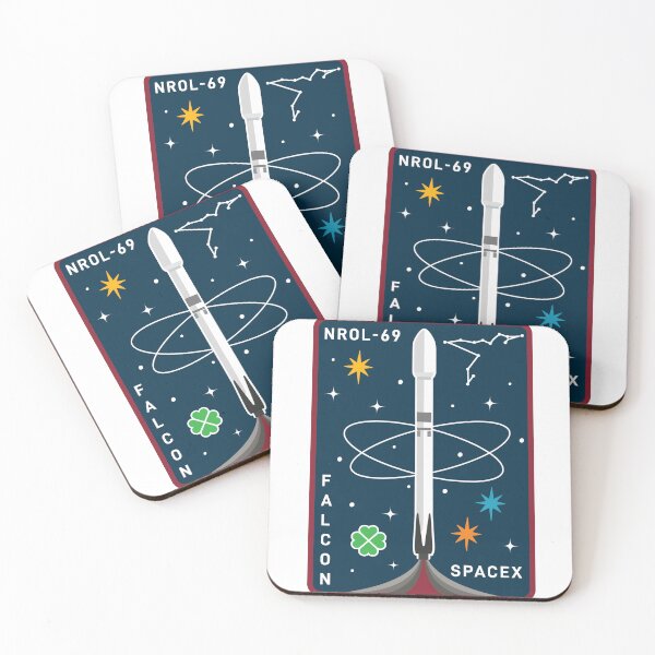 Item preview, SpaceX NROL-69 Mission Patch designed and sold by CharlieDesings.