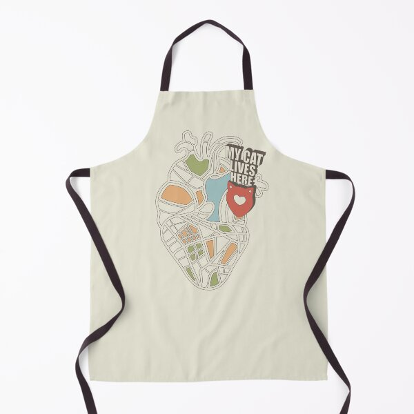 Item preview, My Cat Lives Here by Tobe Fonseca designed and sold by Tobe Fonseca®.