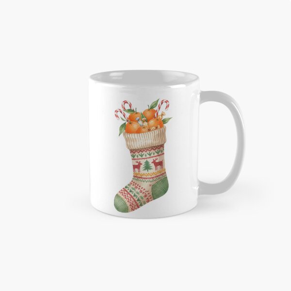 Item preview, Classic Christmas Stocking – Cozy Vintage Holiday Treats designed and sold by Iras-Art-Corner.