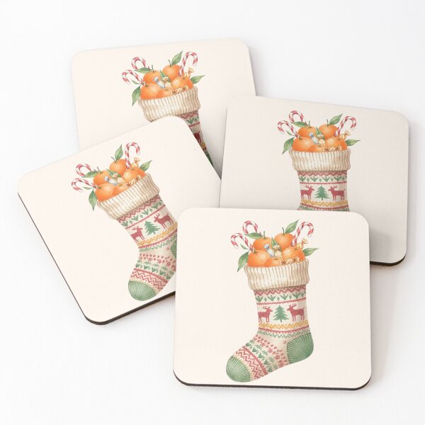 Item preview, Classic Christmas Stocking – Cozy Vintage Holiday Treats designed and sold by Iras-Art-Corner.