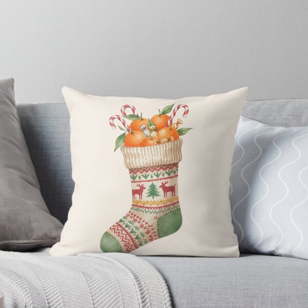 Item preview, Classic Christmas Stocking – Cozy Vintage Holiday Treats designed and sold by Iras-Art-Corner.
