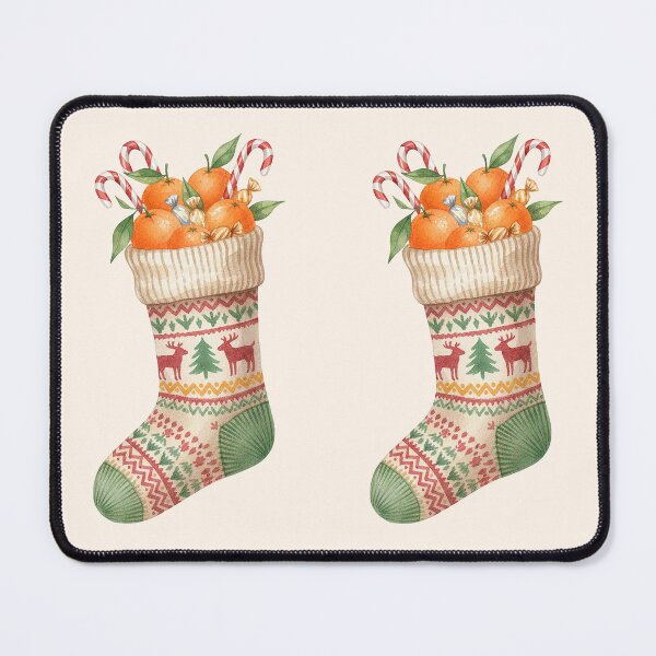 Item preview, Classic Christmas Stocking – Cozy Vintage Holiday Treats designed and sold by Iras-Art-Corner.