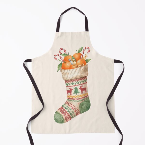 Item preview, Classic Christmas Stocking – Cozy Vintage Holiday Treats designed and sold by Iras-Art-Corner.