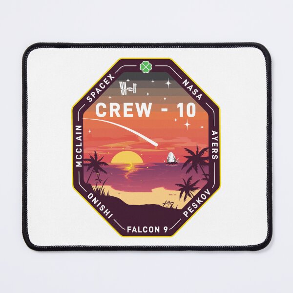Item preview, SpaceX Crew-10 Mission Patch designed and sold by CharlieDesings.