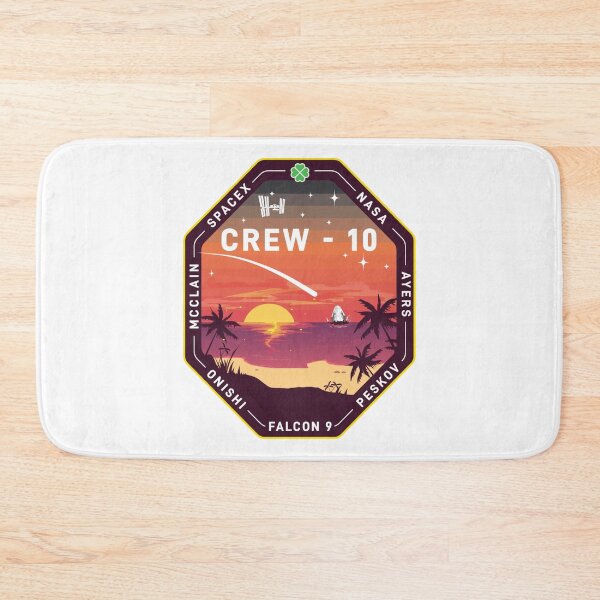 Item preview, SpaceX Crew-10 Mission Patch designed and sold by CharlieDesings.