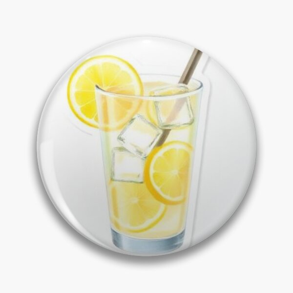 Item preview, Iced Lemon Water – Fresh Citrus Drink Illustration designed and sold by zenaikido.