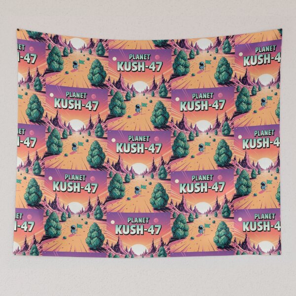 Item preview, Planet Hush47 weed designed and sold by GreenKingShop.