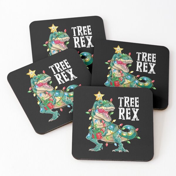 Item preview, Christmas shirt for kids boys Tree T Rex Dinosaur Xmas  designed and sold by jennyjeffried.