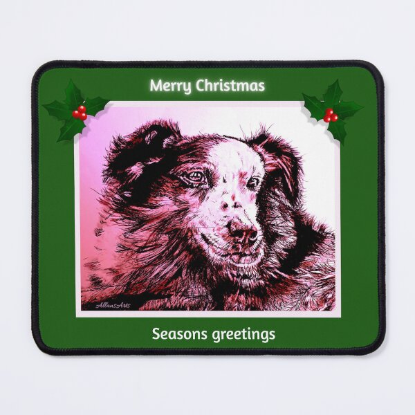 Item preview, Canine Xmas card designed and sold by AllansArts.