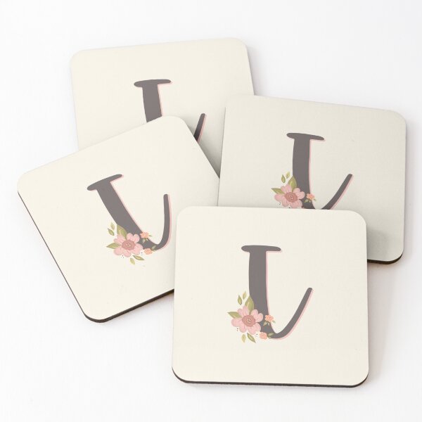 Item preview, Sweet Floral Initial I designed and sold by Willow & Grace Designs.