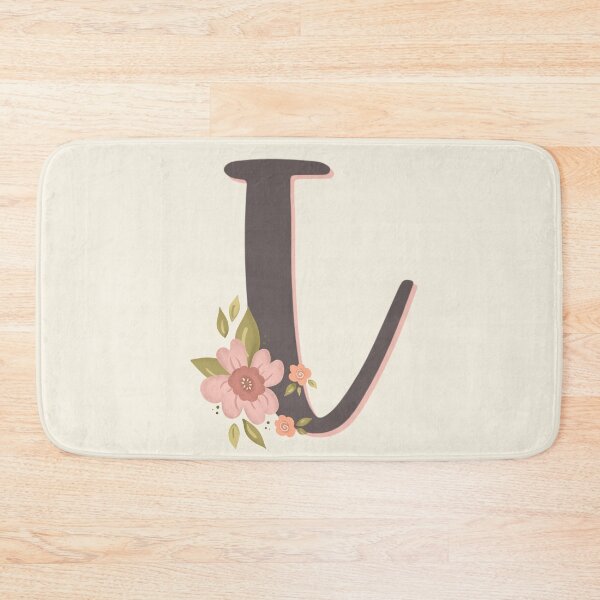 Item preview, Sweet Floral Initial I designed and sold by Willow & Grace Designs.