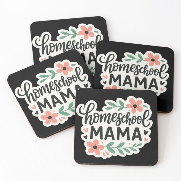 Item preview, Homeschool Mama Floral Lettering designed and sold by SassyArtistry.