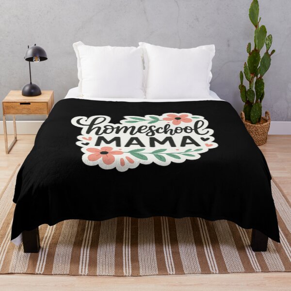 Item preview, Homeschool Mama Floral Lettering designed and sold by SassyArtistry.