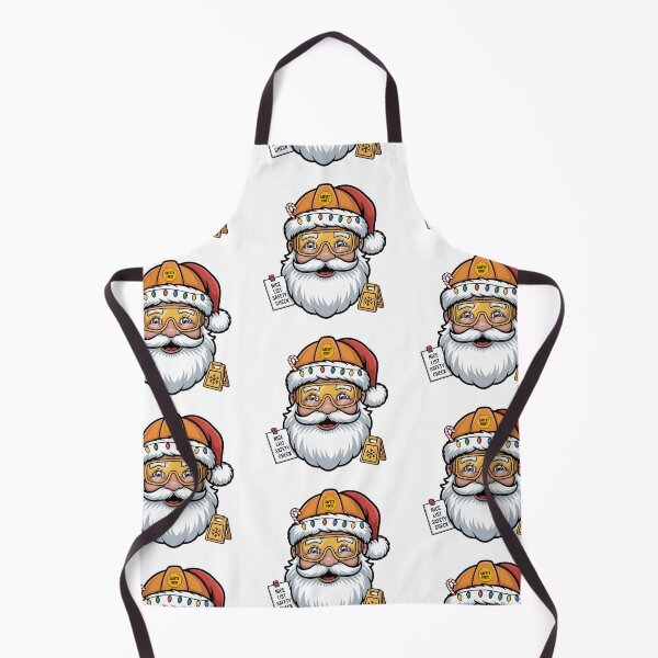 Item preview, Holiday Safety Santa Head Illustration designed and sold by PeteLawliiet.