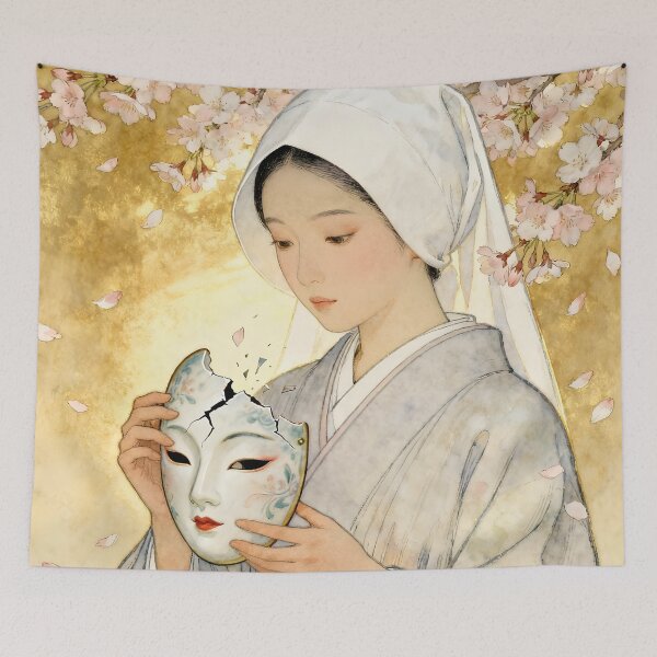 Item preview, Ryōnen Gensō – The Porcelain Spirit of Courage and Transformation designed and sold by SoniaSarkali.