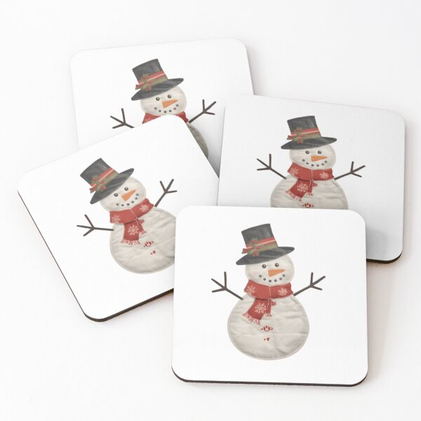 Item preview, Faux Yarn Patchwork Snowman Christmas Faux Yarn Embroidery designed and sold by Thread&Fable.