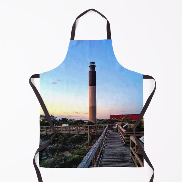 Item preview, Sunset at the Coastal Lighthouse Oak Island, NC designed and sold by Capture Me Gifts.