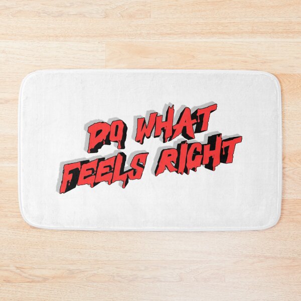 Item preview, Do What Feels Right Typography Art designed and sold by the wellness script.