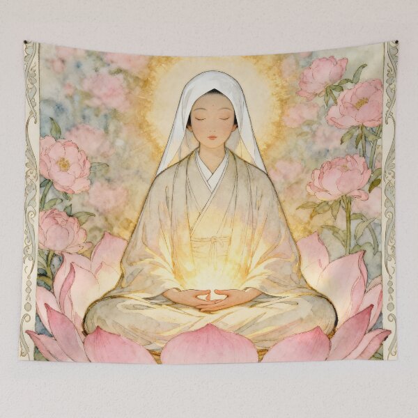 Item preview, Ryōnen Gensō – The Porcelain Spirit of Courage and Transformation designed and sold by SoniaSarkali.