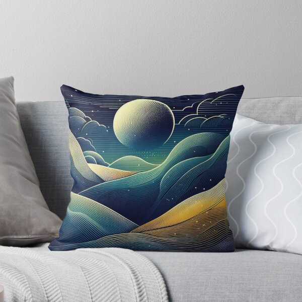Item preview, Lines, mountains and planets designed and sold by LP-ART by Lutz Peter.