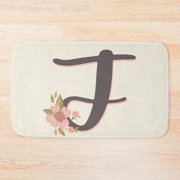 Item preview, Sweet Floral Initial T designed and sold by Willow & Grace Designs.