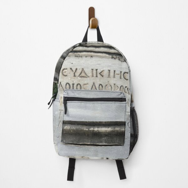 Item preview, Marble pillar and poetic epigram Ephesus antique city Anatolia designed and sold by VolcanicDesign.