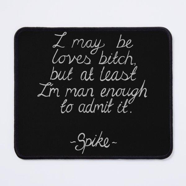 Item preview, Buffy and Spike Quote designed and sold by Iwearthecheeseitdoesnotwearme.