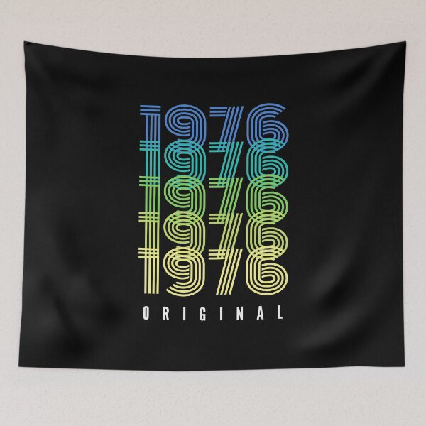 Artikelvorschau, Geboren 1976 – Geburtstagsgeschenk von 1976 – Original von 1976 entworfen und verkauft von DesignByLeo.