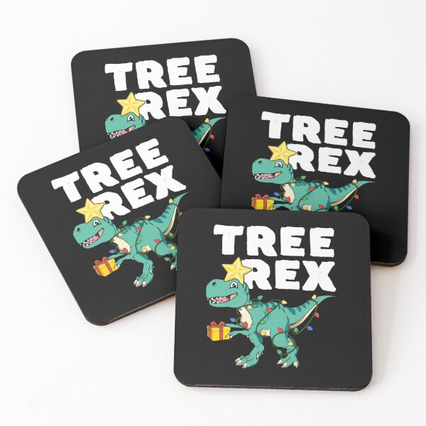 Item preview, Tree Rex Dinosaur T-Rex Xmas Lights Christmas   designed and sold by jennyjeffried.