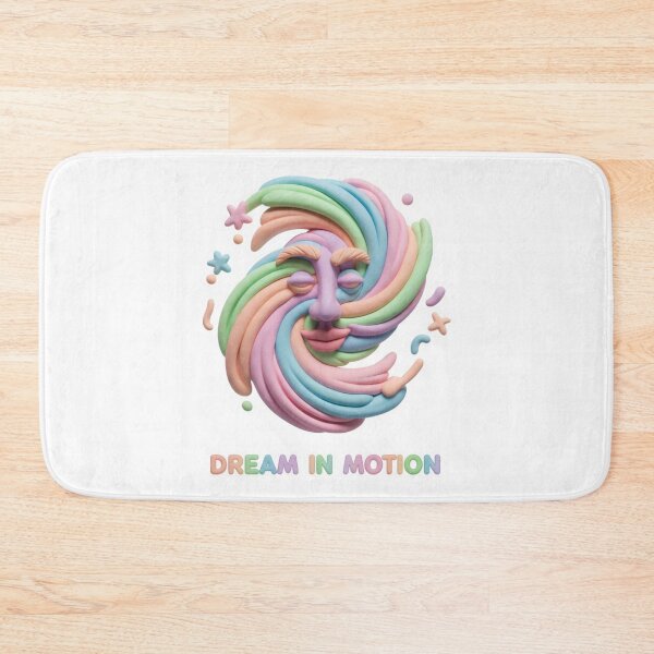 Item preview, Dream in Motion Rainbow Clay Face designed and sold by lorand-designs.