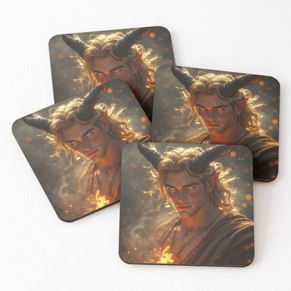 Item preview, Shadowfire God: Handsome Portrait of Divine Allure and Power designed and sold by David R Sawin The Architects Of Eden.