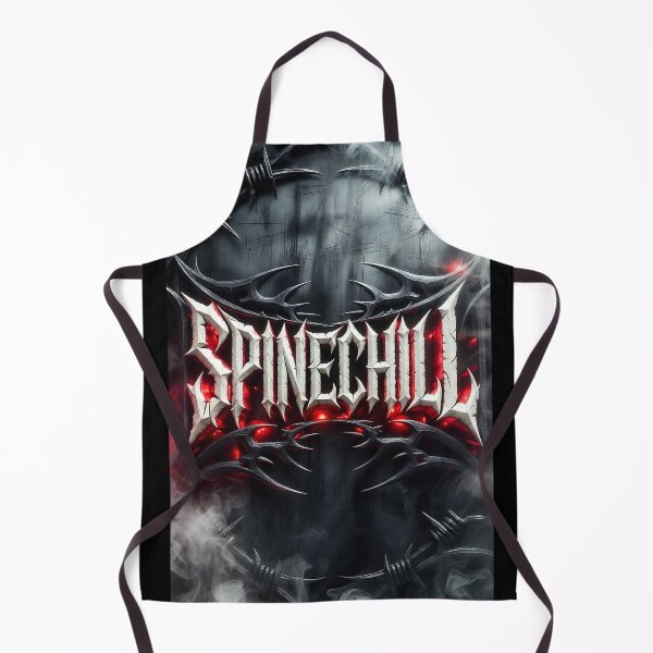 Item preview, Spinechill Hellbound Thorns Logo – Dark Horror Metal Emblem designed and sold by Vertura Group.