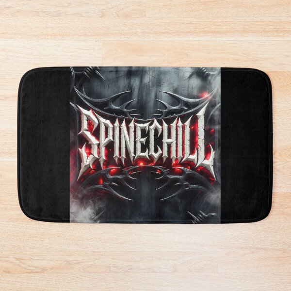 Item preview, Spinechill Hellbound Thorns Logo – Dark Horror Metal Emblem designed and sold by Vertura Group.