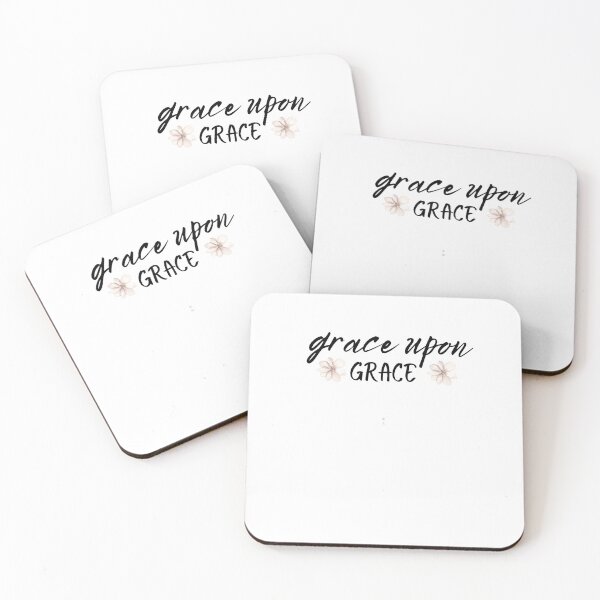 Item preview, Grace Upon Grace Sticker designed and sold by KindThoughts.